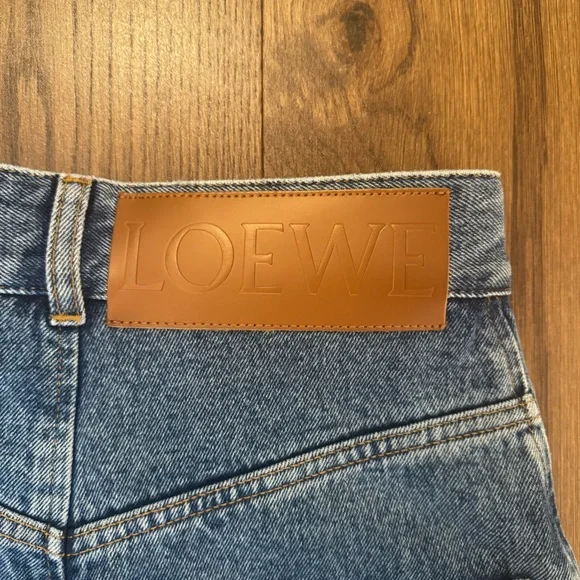 Loewe Anagram Baggy Jeans 💯 Authentic - Picture 4 of 11